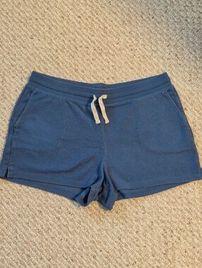 GAP Blue Terry Drawstring Shorties